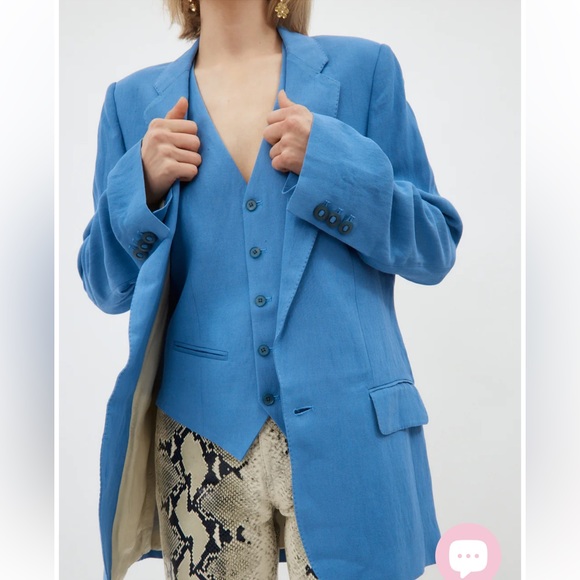 IDARA JACKET SKY BLUE PETAR PETROV - Picture 2 of 12